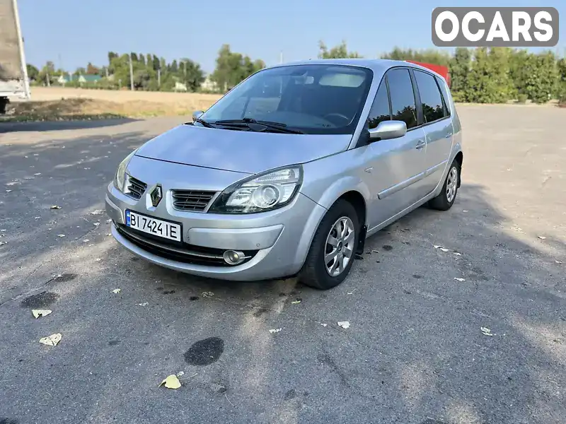 Мінівен Renault Scenic 2009 1.6 л. Ручна / Механіка обл. Полтавська, Горішні Плавні (Комсомольськ) - Фото 1/15