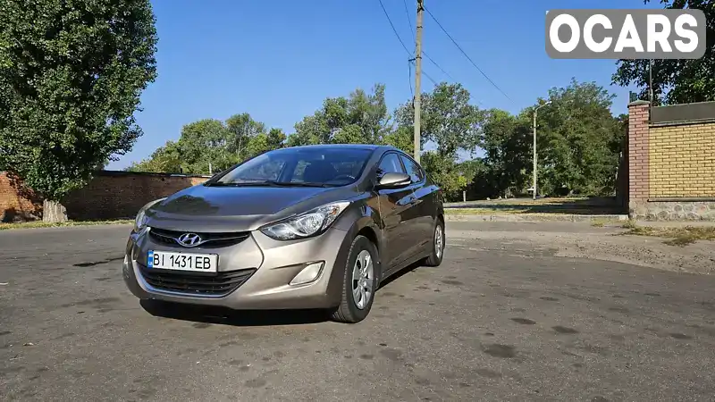 Седан Hyundai Elantra 2012 1.59 л. Автомат обл. Полтавская, Кременчуг - Фото 1/21