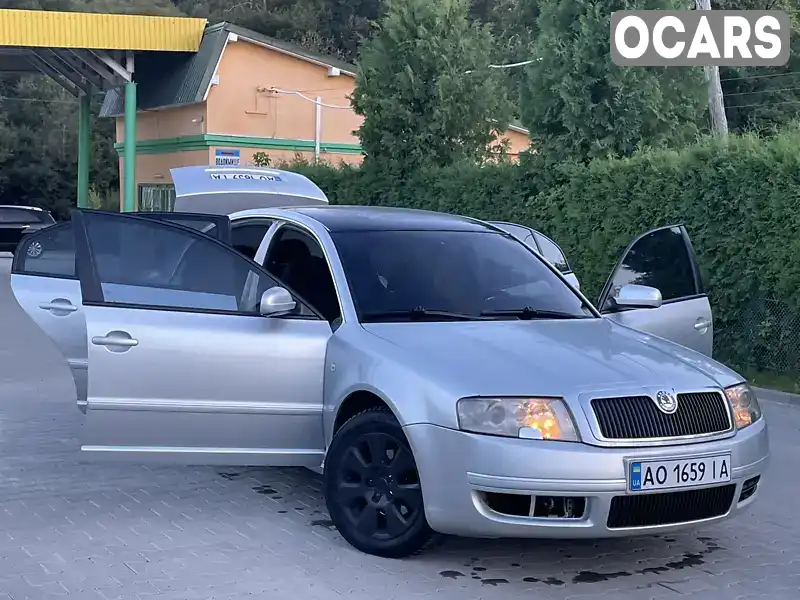 Лифтбек Skoda Superb 2003 1.9 л. Ручная / Механика обл. Львовская, Турка - Фото 1/21