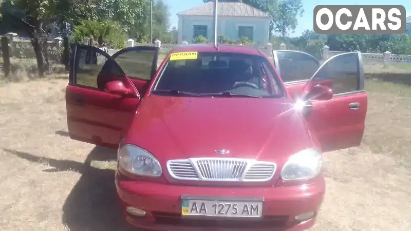 Седан Daewoo Lanos 2004 1.5 л. Ручная / Механика обл. Черкасская, Звенигородка - Фото 1/16