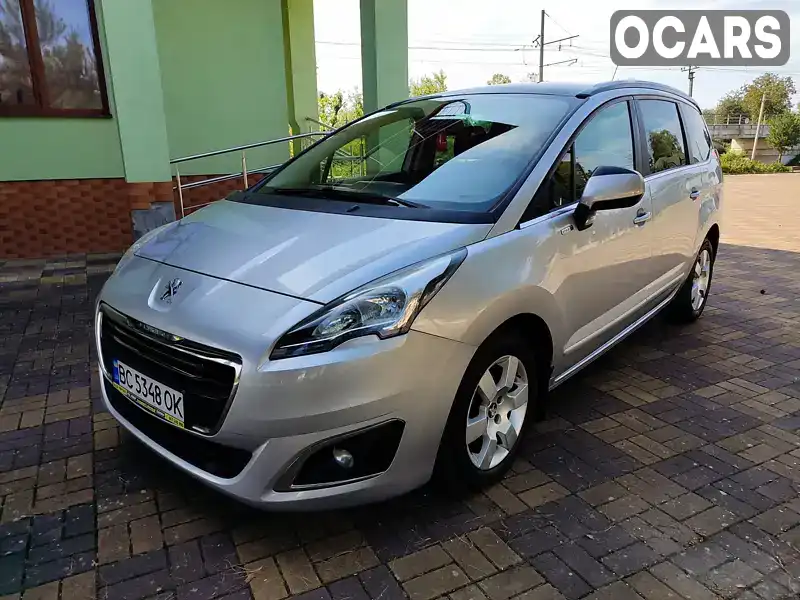 Микровэн Peugeot 5008 2014 1.56 л. Ручная / Механика обл. Львовская, Самбор - Фото 1/20