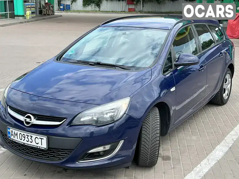 Универсал Opel Astra 2013 1.7 л. Ручная / Механика обл. Житомирская, Житомир - Фото 1/21