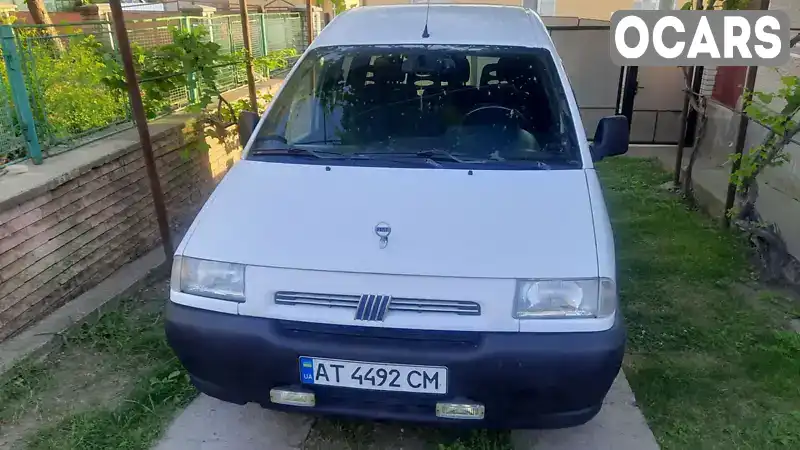 Минивэн Fiat Scudo 2001 2 л. Ручная / Механика обл. Ивано-Франковская, Городенка - Фото 1/3