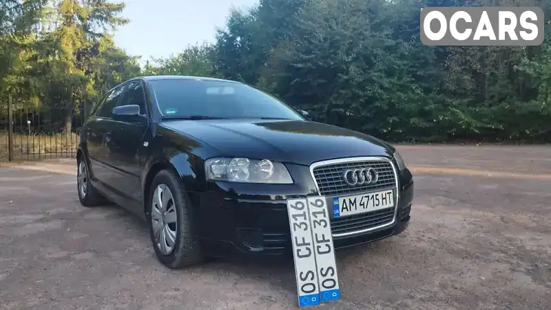 Хетчбек Audi A3 2006 1.6 л. Ручна / Механіка обл. Житомирська, Бердичів - Фото 1/21