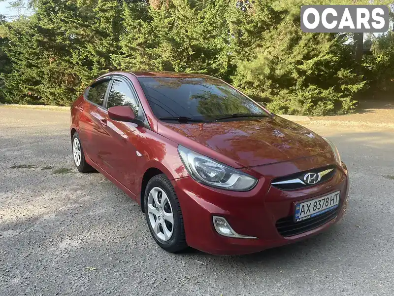 Седан Hyundai Accent 2012 1.4 л. Автомат обл. Харківська, Харків - Фото 1/21