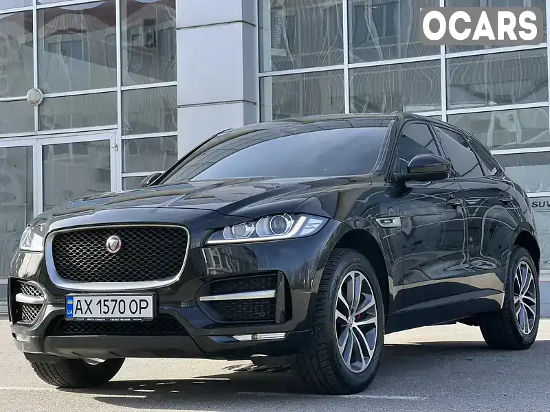 Позашляховик / Кросовер Jaguar F-Pace 2017 2 л. Автомат обл. Київська, Київ - Фото 1/21