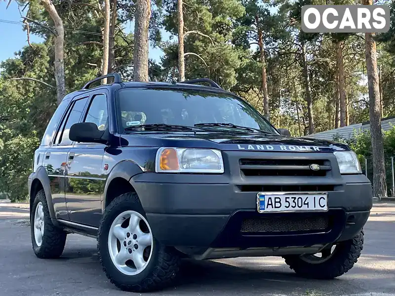 Внедорожник / Кроссовер Land Rover Freelander 2001 1.8 л. обл. Винницкая, Винница - Фото 1/21