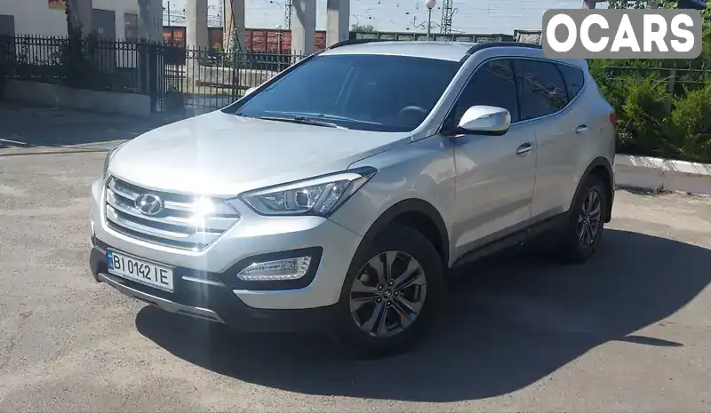 Позашляховик / Кросовер Hyundai Santa FE 2012 2.2 л. Автомат обл. Дніпропетровська, Вільногірськ - Фото 1/9