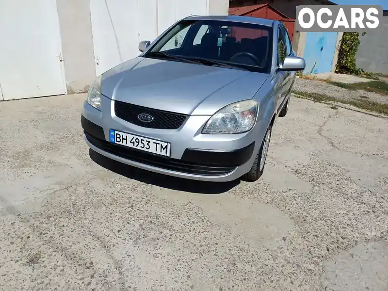 Седан Kia Rio 2008 1.49 л. Ручная / Механика обл. Одесская, Одесса - Фото 1/10