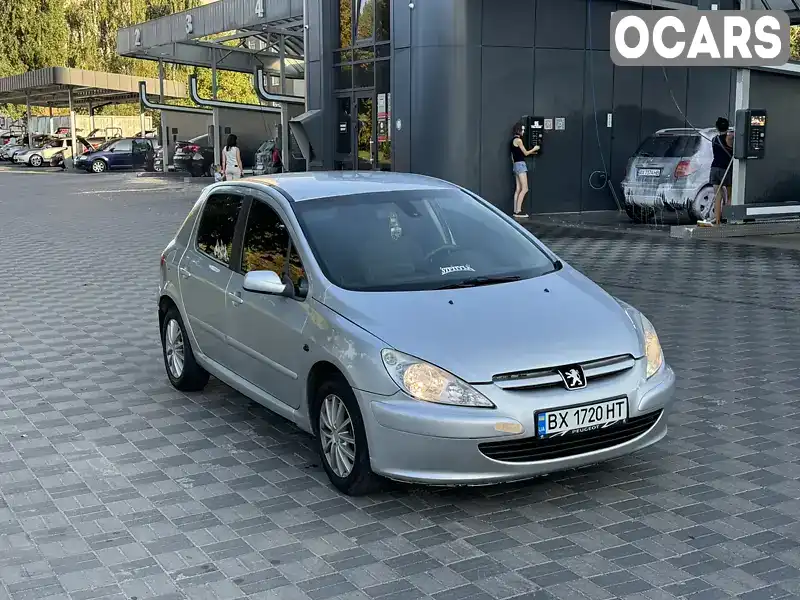 Хетчбек Peugeot 307 2002 2 л. Ручна / Механіка обл. Хмельницька, Хмельницький - Фото 1/16