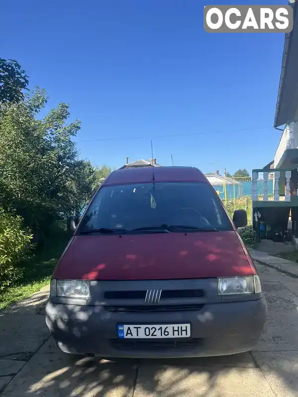 Минивэн Fiat Scudo 2001 2 л. Ручная / Механика обл. Ивано-Франковская, Богородчаны - Фото 1/5