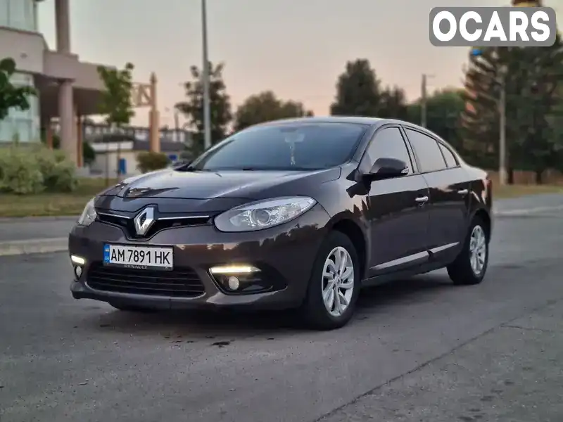 Седан Renault Fluence 2012 1.6 л. Автомат обл. Житомирская, Житомир - Фото 1/16