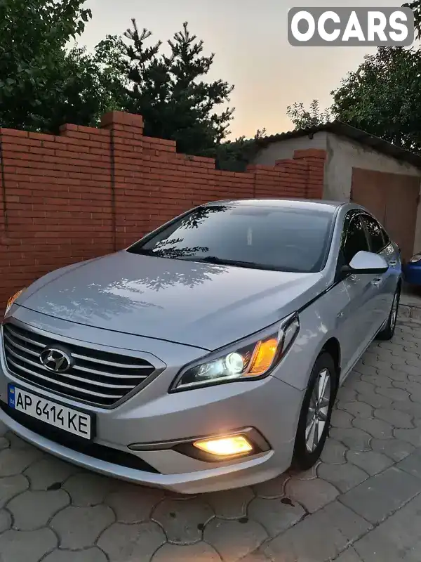 Седан Hyundai Sonata 2016 2 л. Автомат обл. Запорізька, Запоріжжя - Фото 1/20