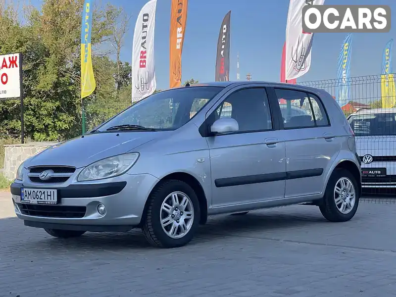 Хэтчбек Hyundai Getz 2006 1.5 л. Ручная / Механика обл. Житомирская, Бердичев - Фото 1/21