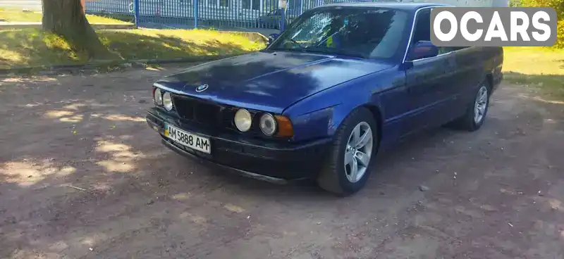 Седан BMW 5 Series 1989 2 л. Ручная / Механика обл. Житомирская, Житомир - Фото 1/9