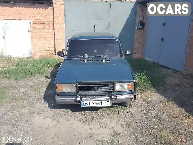 Седан ВАЗ / Lada 2107 2006 1.3 л. Ручная / Механика обл. Полтавская, Гадяч - Фото 1/6