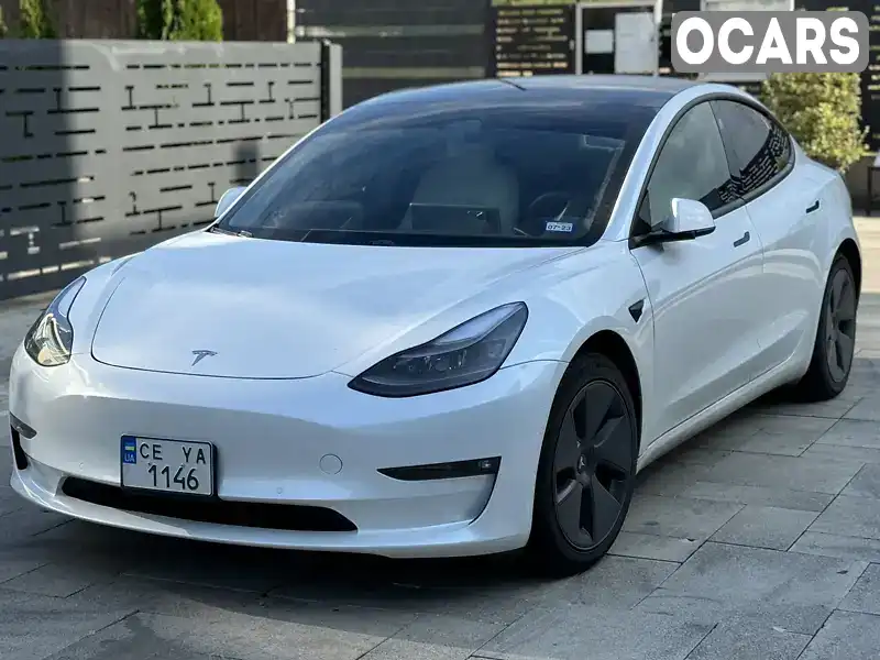 Седан Tesla Model 3 2021 null_content л. Автомат обл. Чернівецька, location.city.cherepkivtsi - Фото 1/18