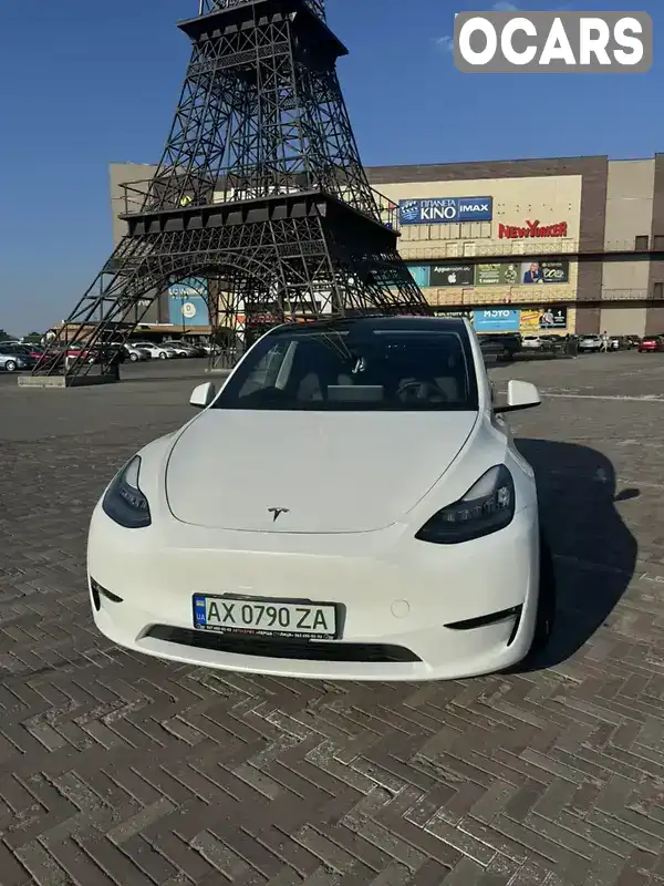 Внедорожник / Кроссовер Tesla Model Y 2021 null_content л. Автомат обл. Харьковская, Харьков - Фото 1/15