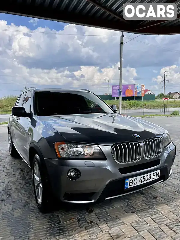 Позашляховик / Кросовер BMW X3 2013 2 л. Автомат обл. Тернопільська, Тернопіль - Фото 1/21