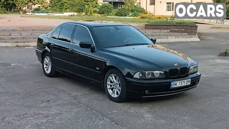 Седан BMW 5 Series 2002 3 л. Ручна / Механіка обл. Рівненська, Сарни - Фото 1/21