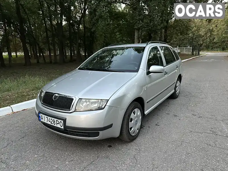 Універсал Skoda Fabia 2004 1.39 л. Ручна / Механіка обл. Київська, Біла Церква - Фото 1/17