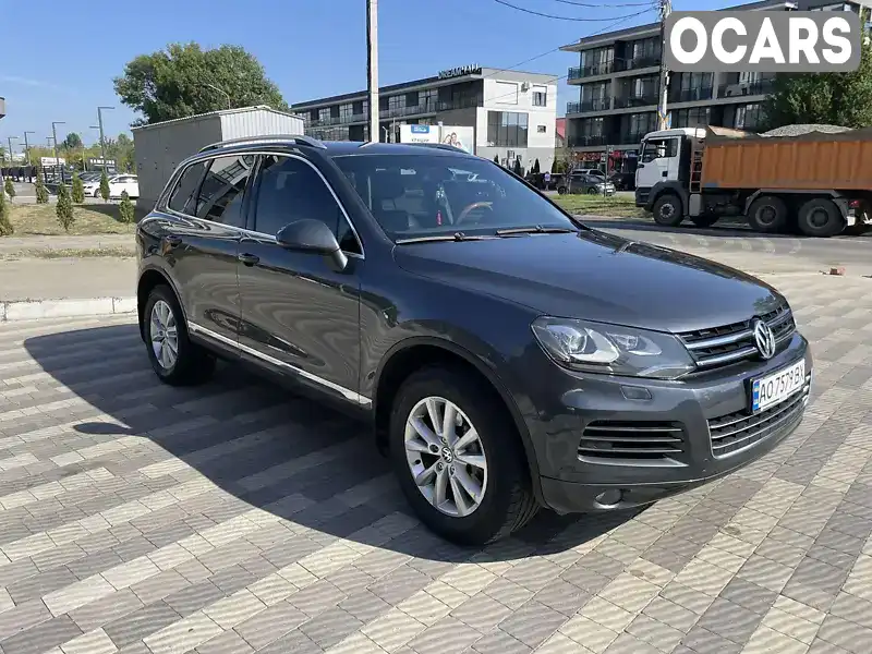 Позашляховик / Кросовер Volkswagen Touareg 2014 2.97 л. Автомат обл. Закарпатська, Ужгород - Фото 1/12