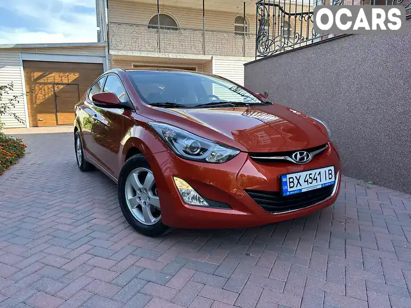 Седан Hyundai Elantra 2015 1.8 л. Автомат обл. Хмельницкая, Хмельницкий - Фото 1/21