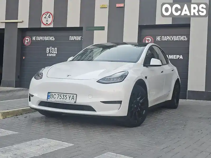 Внедорожник / Кроссовер Tesla Model Y 2021 null_content л. Автомат обл. Львовская, Львов - Фото 1/21