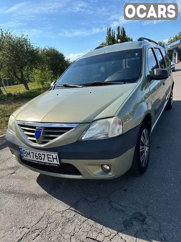 Седан Dacia Logan 2007 1.6 л. Ручна / Механіка обл. Сумська, Суми - Фото 1/10