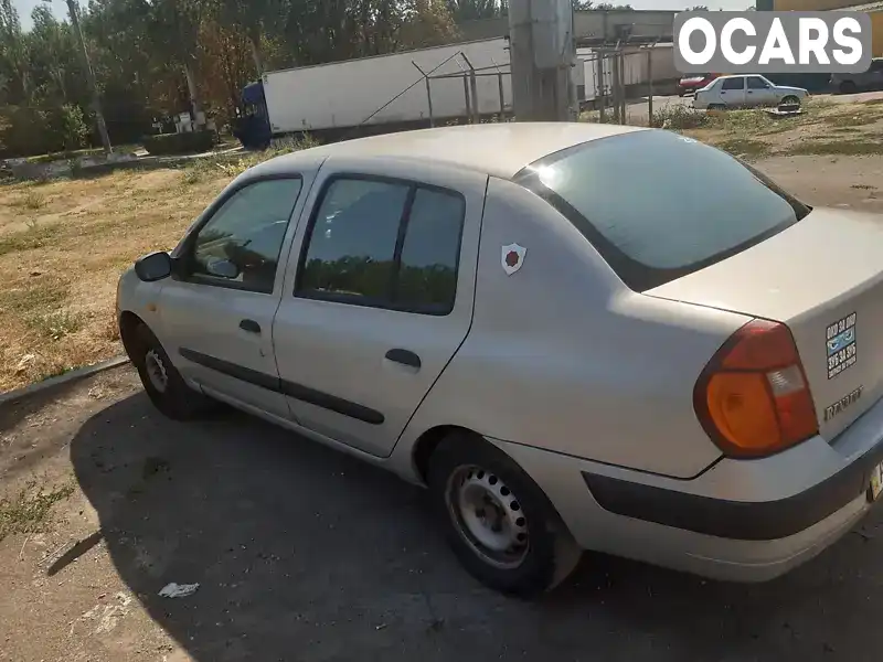 Седан Renault Clio Symbol 2003 1.39 л. Ручна / Механіка обл. Запорізька, Запоріжжя - Фото 1/9