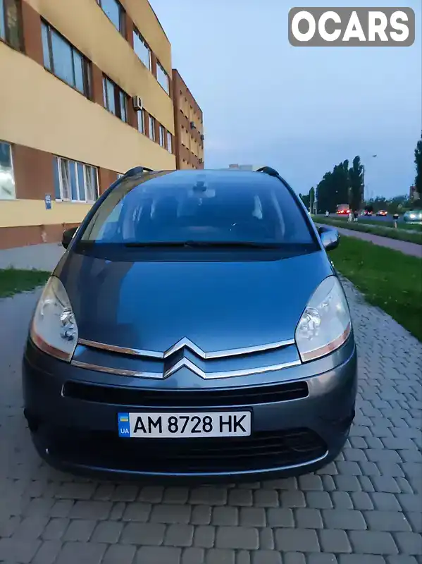 Минивэн Citroen C4 Picasso 2007 2 л. Робот обл. Житомирская, Коростышев - Фото 1/21