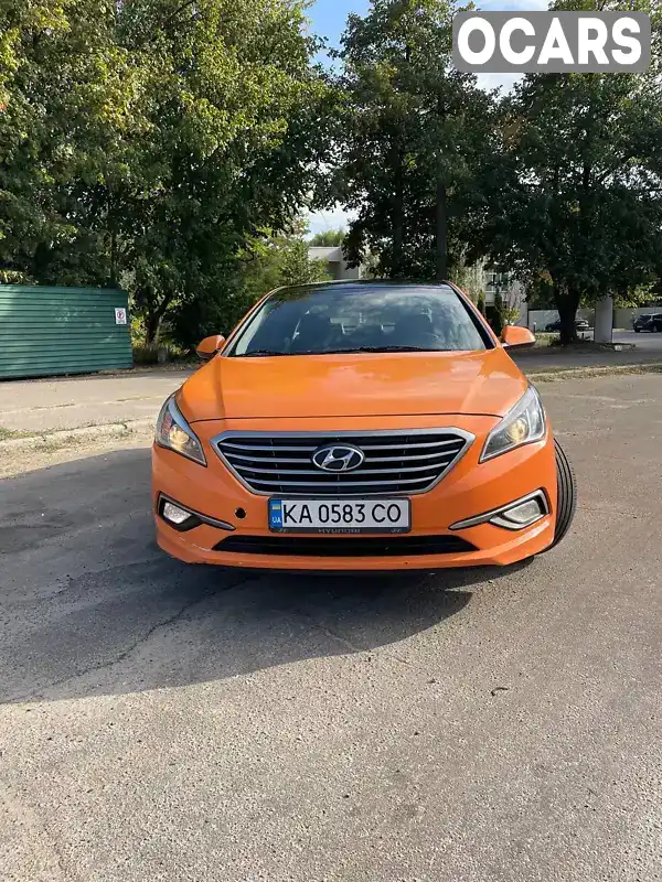 Седан Hyundai Sonata 2016 2 л. Автомат обл. Кировоградская, Кропивницкий (Кировоград) - Фото 1/21