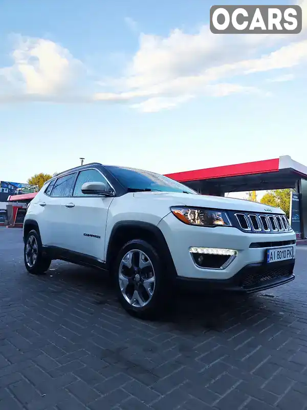 Позашляховик / Кросовер Jeep Compass 2018 2.36 л. Автомат обл. Київська, Бориспіль - Фото 1/21