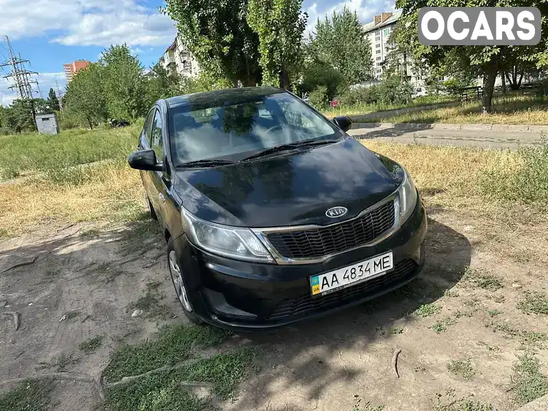 Седан Kia Rio 2012 1.4 л. Ручна / Механіка обл. Київська, Київ - Фото 1/11