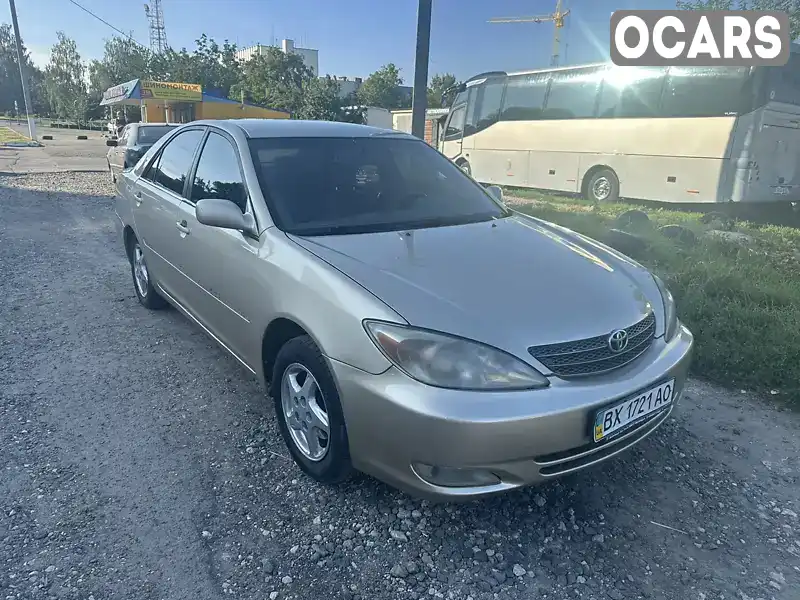 Седан Toyota Camry 2004 2.36 л. Автомат обл. Хмельницкая, Хмельницкий - Фото 1/9