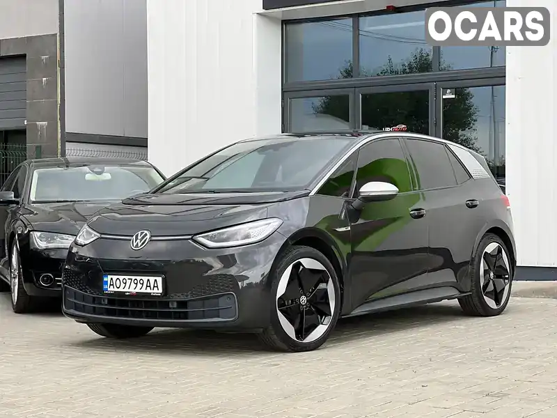 Хетчбек Volkswagen ID.3 2020 null_content л. Автомат обл. Закарпатська, Ужгород - Фото 1/21