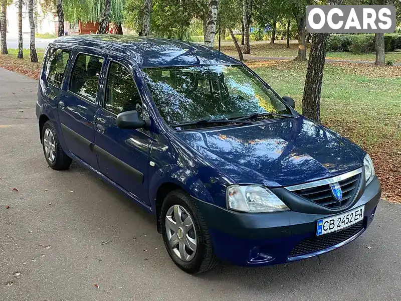 Универсал Dacia Logan MCV 2007 1.6 л. Ручная / Механика обл. Черниговская, Нежин - Фото 1/16