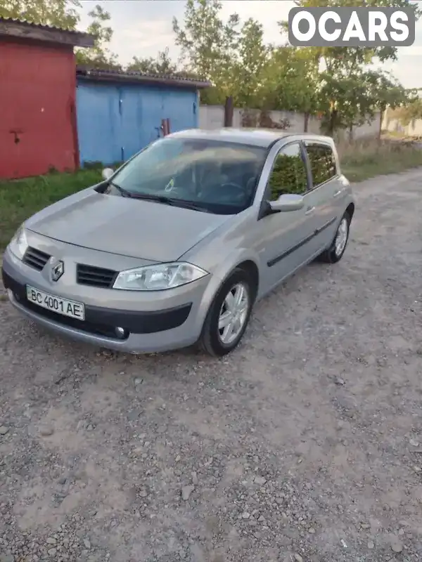 Хэтчбек Renault Megane 2005 1.6 л. Ручная / Механика обл. Львовская, Радехов - Фото 1/13