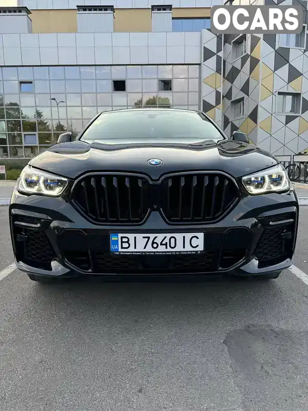 Позашляховик / Кросовер BMW X6 2022 4.4 л. Автомат обл. Полтавська, Полтава - Фото 1/21