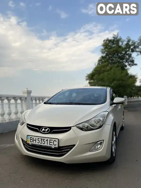 Седан Hyundai Elantra 2012 1.8 л. Ручная / Механика обл. Одесская, Одесса - Фото 1/18