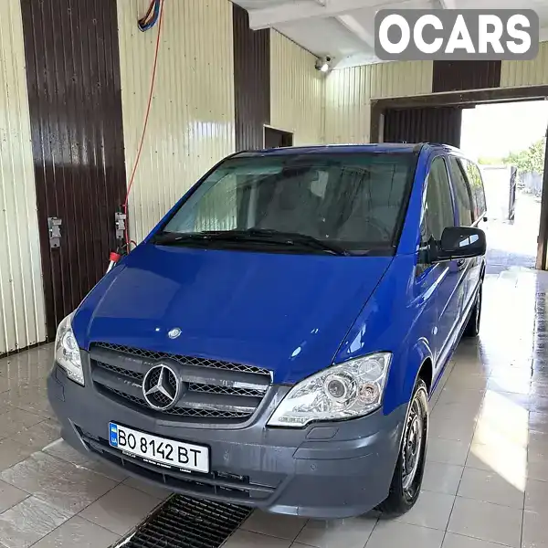 Минивэн Mercedes-Benz Vito 2012 2.14 л. Автомат обл. Тернопольская, Бучач - Фото 1/16