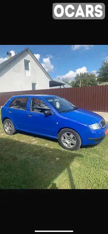 Хэтчбек Skoda Fabia 2000 1.39 л. Ручная / Механика обл. Черновицкая, Черновцы - Фото 1/4