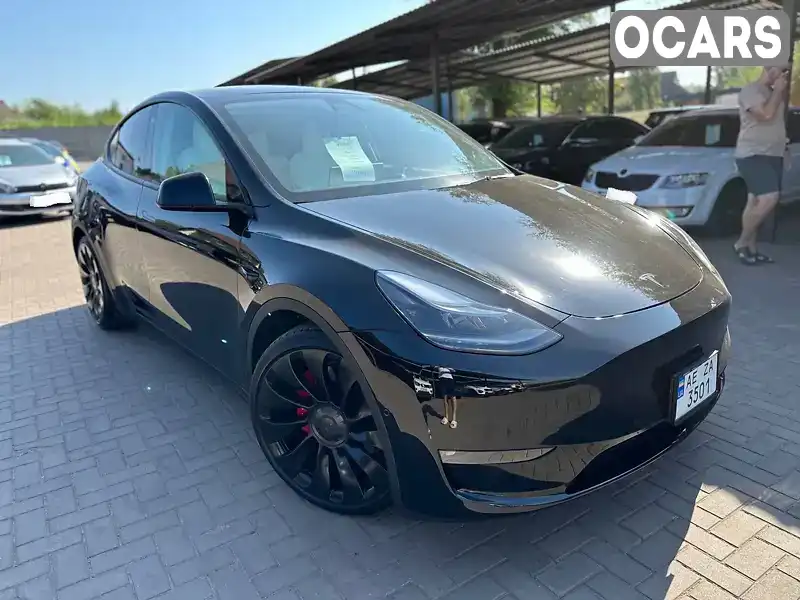 Внедорожник / Кроссовер Tesla Model Y 2022 null_content л. Автомат обл. Днепропетровская, Кривой Рог - Фото 1/21