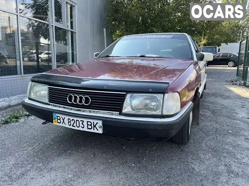 Седан Audi 100 1987 1.99 л. Ручна / Механіка обл. Хмельницька, Хмельницький - Фото 1/15