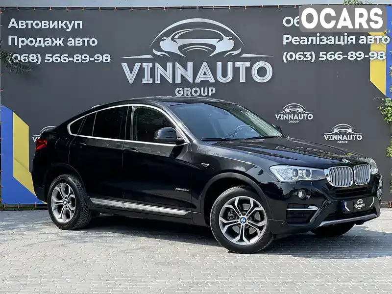 Позашляховик / Кросовер BMW X4 2015 2 л. Автомат обл. Вінницька, Вінниця - Фото 1/21