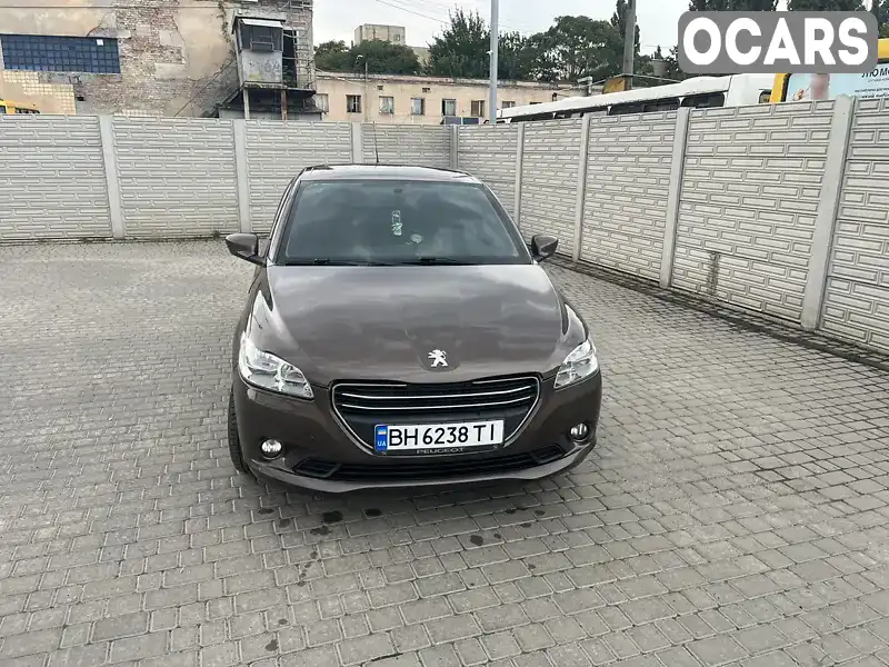 Седан Peugeot 301 2013 1.56 л. Ручная / Механика обл. Одесская, Одесса - Фото 1/21