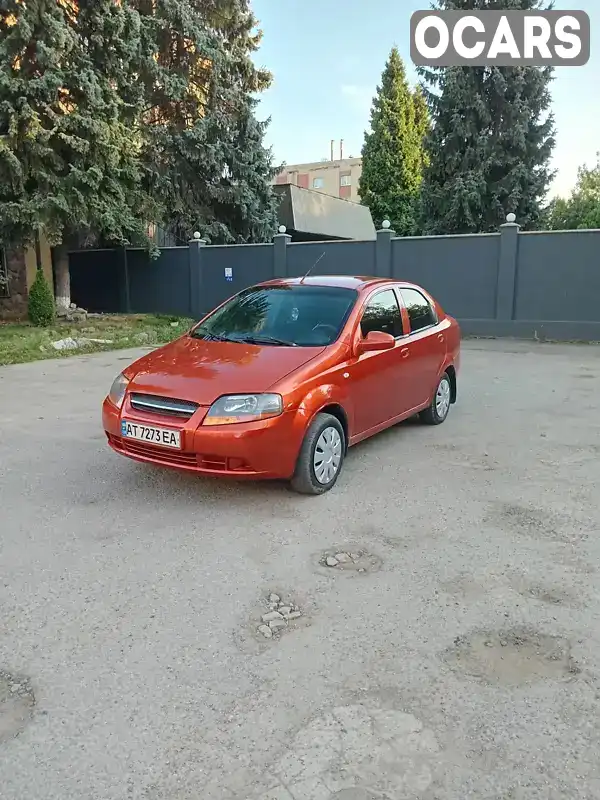 Седан Chevrolet Aveo 2005 1.5 л. Ручная / Механика обл. Ивано-Франковская, Тлумач - Фото 1/15