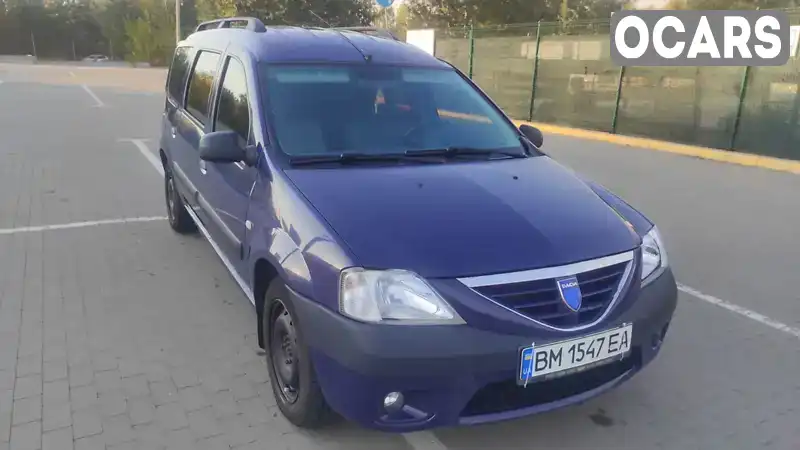 Универсал Dacia Logan MCV 2007 1.6 л. Ручная / Механика обл. Сумская, Сумы - Фото 1/12