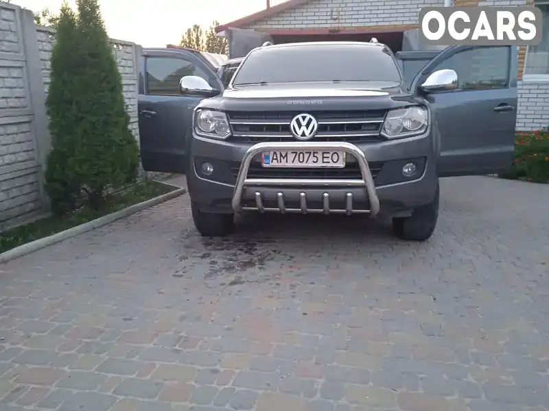 Пікап Volkswagen Amarok 2013 1.97 л. Автомат обл. Житомирська, Житомир - Фото 1/11