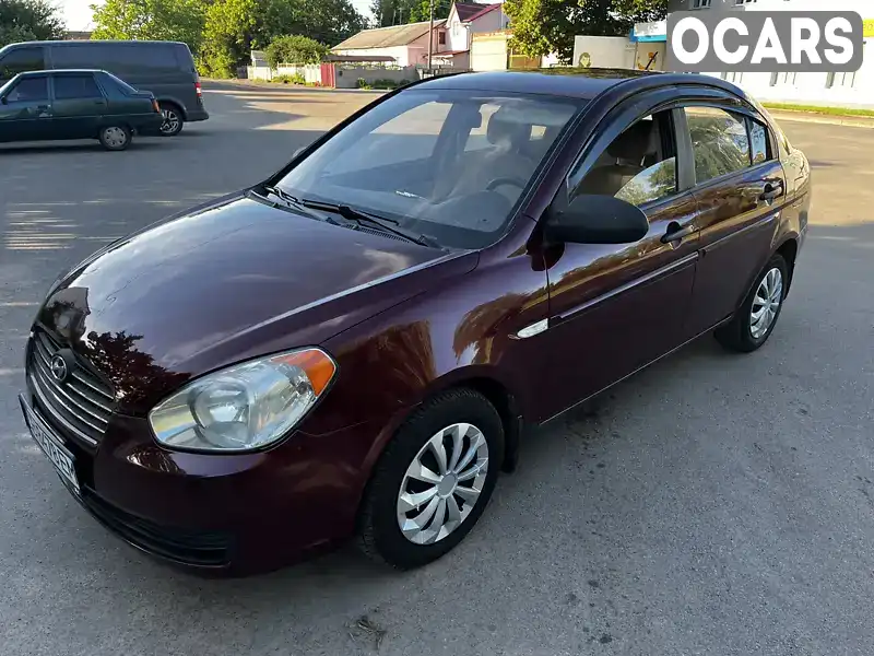 Седан Hyundai Accent 2008 1.4 л. Ручная / Механика обл. Черниговская, Чернигов - Фото 1/21